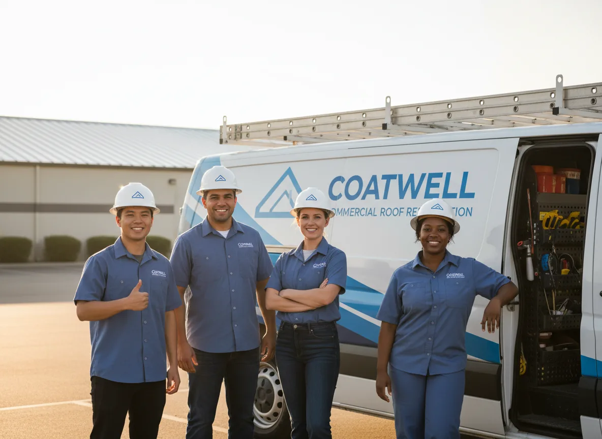 Commercial roof coating company in Sublette, KS